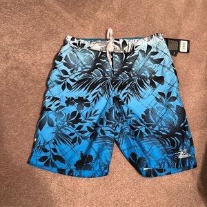 NWT Performance by Zeroxposur Quick Dry Swim Trunks Size Medium